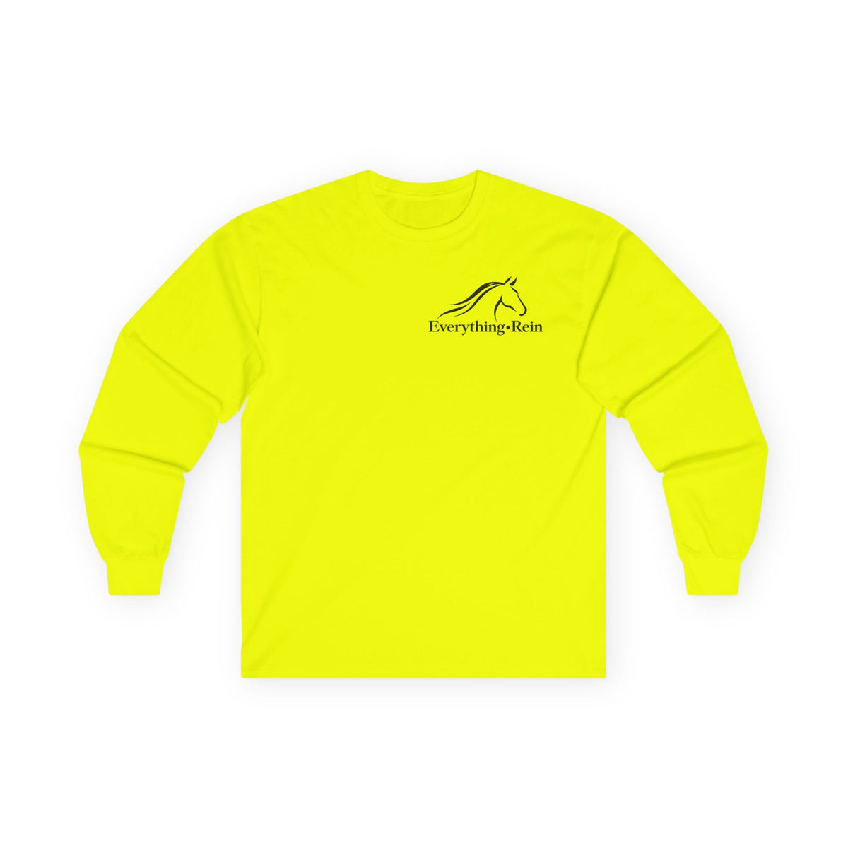 Horse Head logo Everything Rein Long Sleeve Tee | Equestrian Shirt