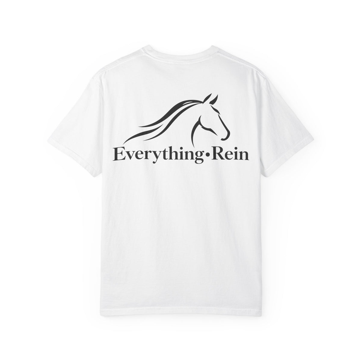 Minimal Horse Head Everything Rein T-shirt | Equestrian Tee