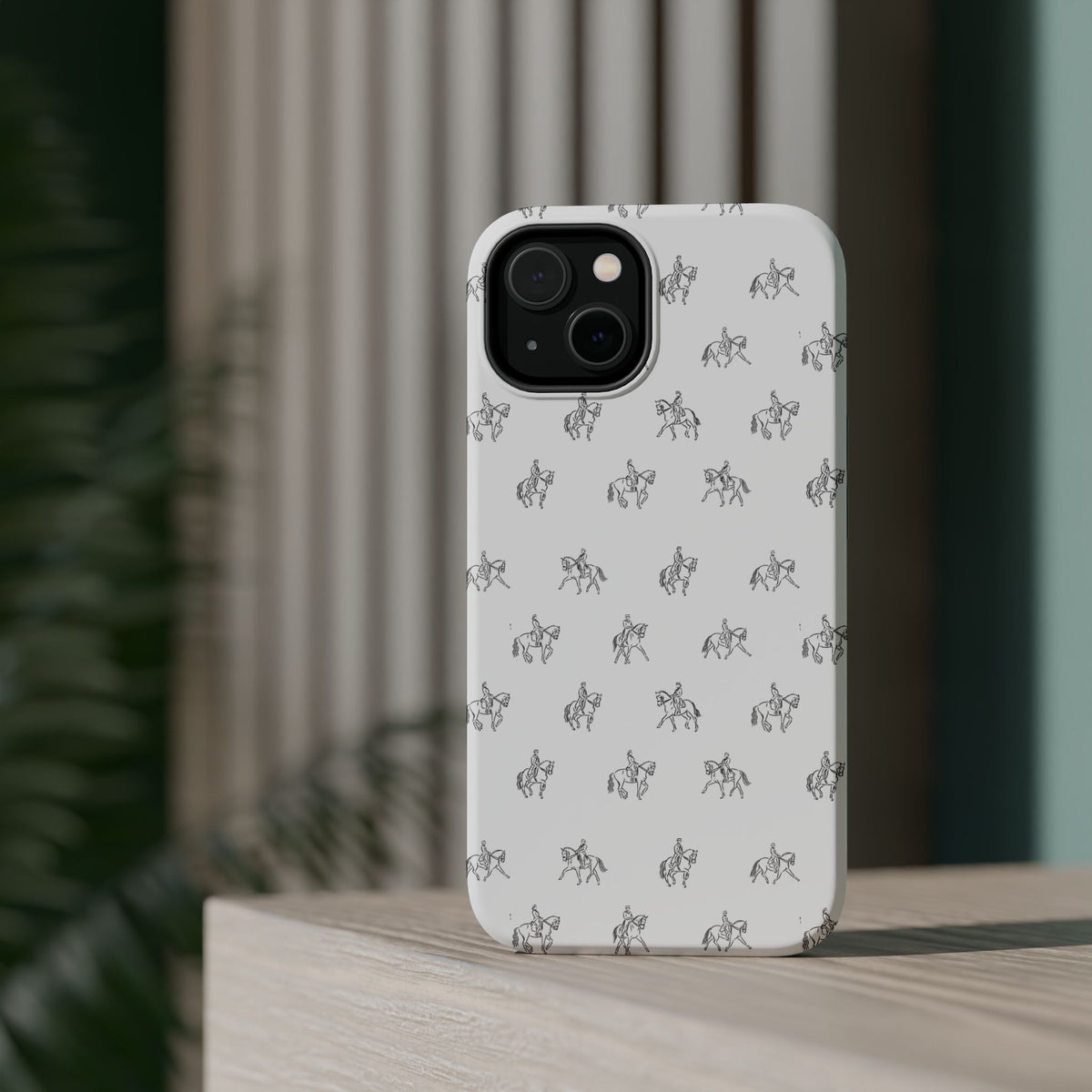 Tiny Horse Pattern Phone Case | Magnetic Impact-Resistant Case