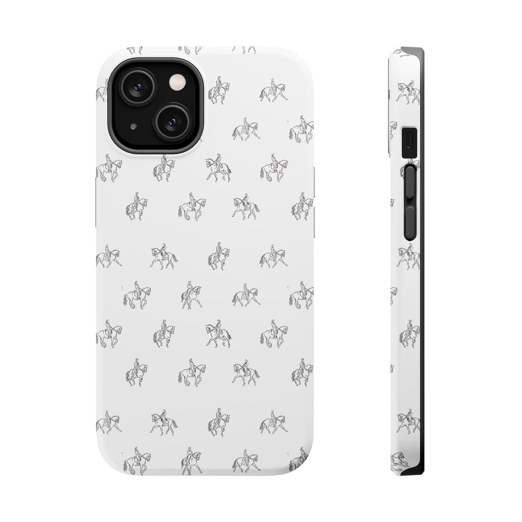 Tiny Horse Pattern Phone Case | Magnetic Impact-Resistant Case