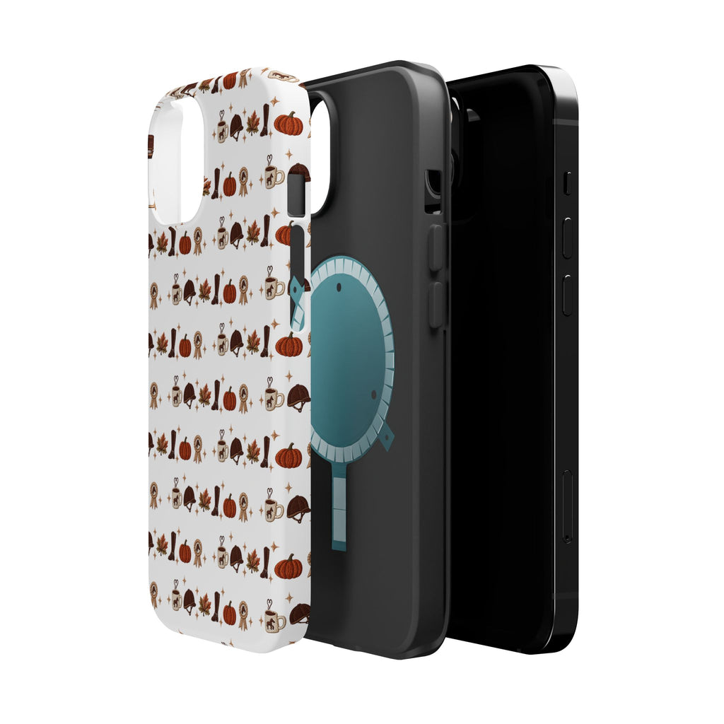 Autumn Woodland Pattern Phone Case | Magnetic Impact-Resistant Case
