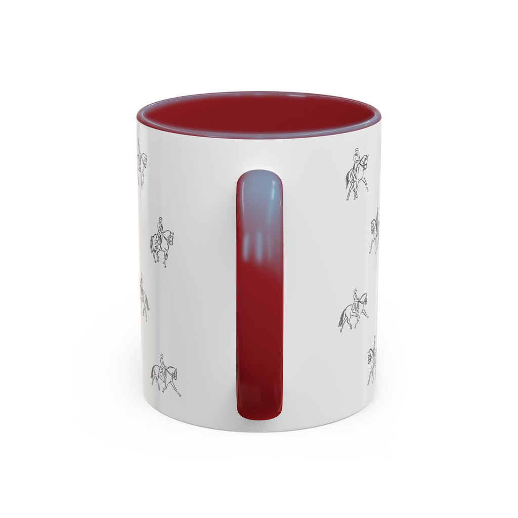 Dressage Pattern Mug | Accent Coffee Mug