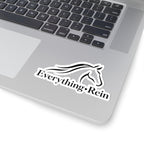 Everything Rein Horse Logo Kiss-Cut Sticker — Equestrian Laptop Decal