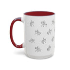 Dressage Pattern Mug | Accent Coffee Mug