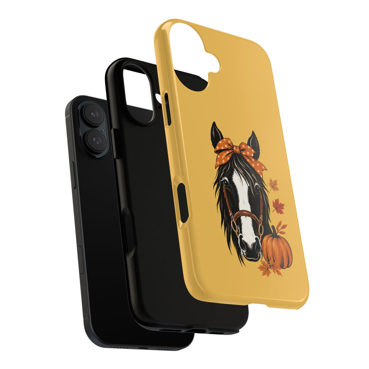 Autumn Horse Pumpkin Phone Case