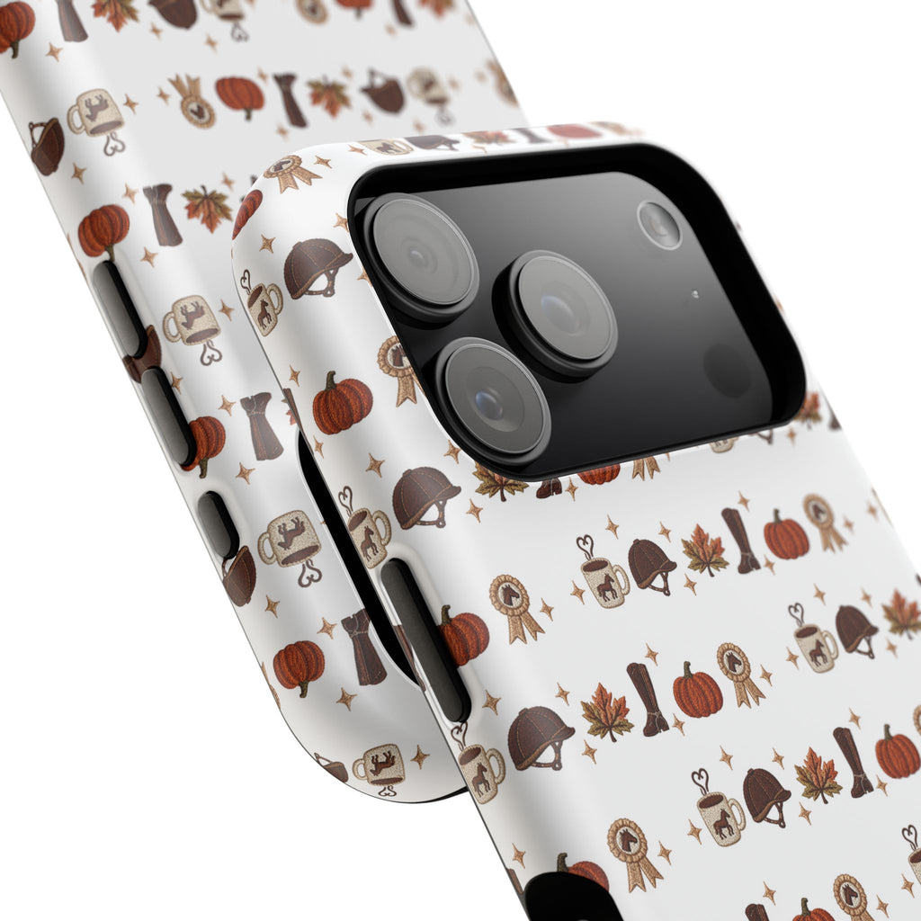 Autumn Woodland Pattern Phone Case | Magnetic Impact-Resistant Case