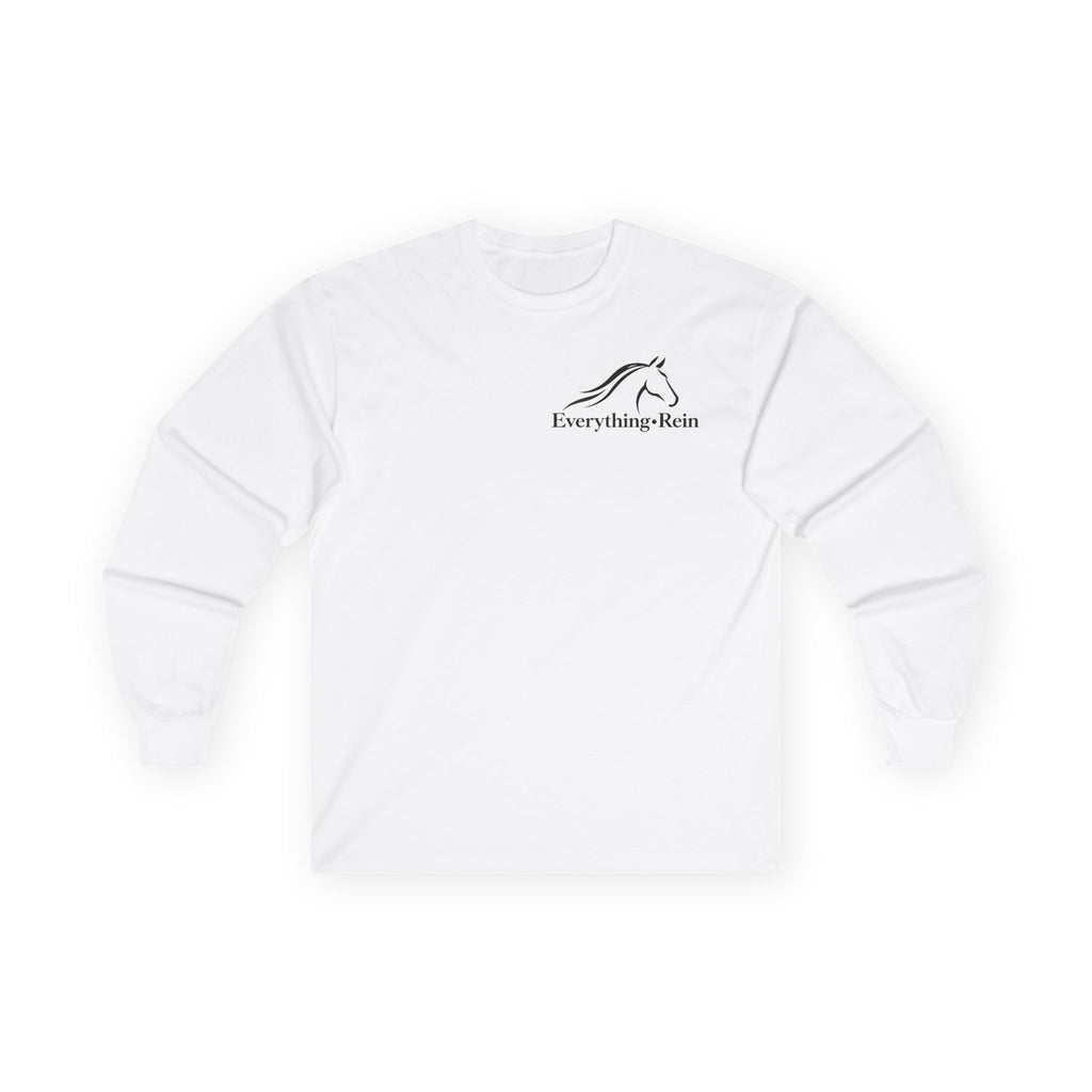Horse Head logo Everything Rein Long Sleeve Tee | Equestrian Shirt