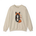 Autumn Horse with Pumpkin Sweatshirt | Fall Horse Face, Leaves