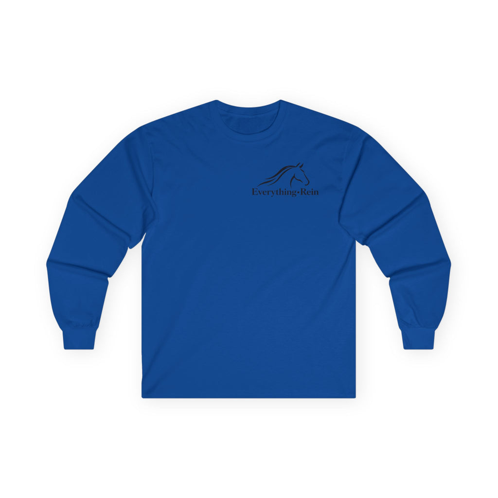 Horse Head logo Everything Rein Long Sleeve Tee | Equestrian Shirt