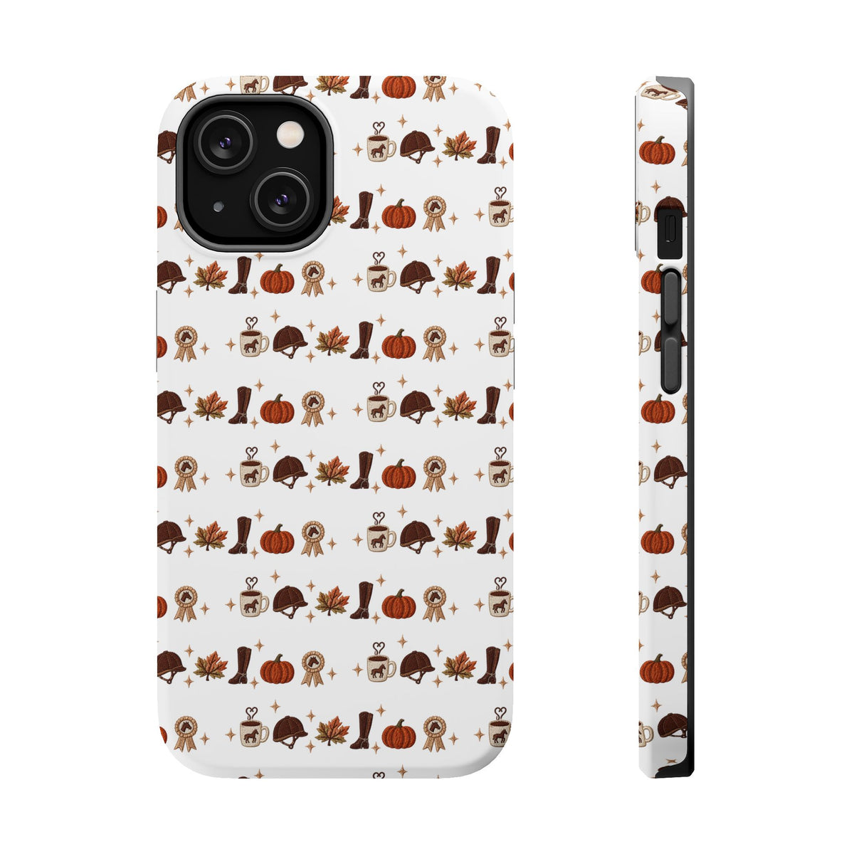 Autumn Woodland Pattern Phone Case | Magnetic Impact-Resistant Case