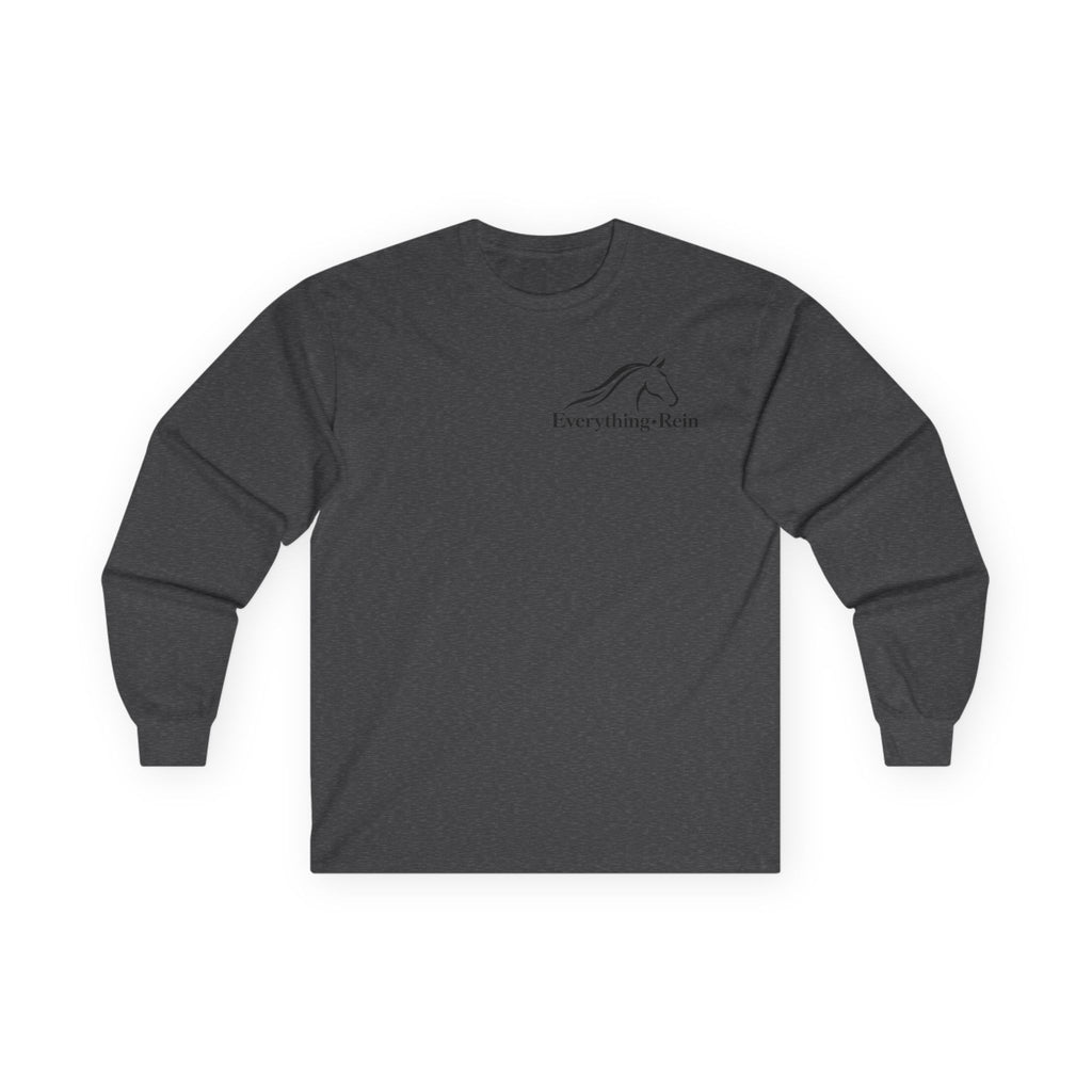 Horse Head logo Everything Rein Long Sleeve Tee | Equestrian Shirt