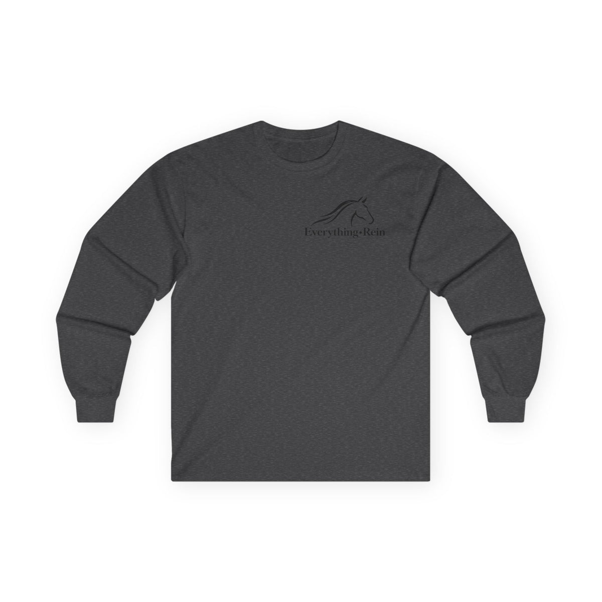 Horse Head logo Everything Rein Long Sleeve Tee | Equestrian Shirt