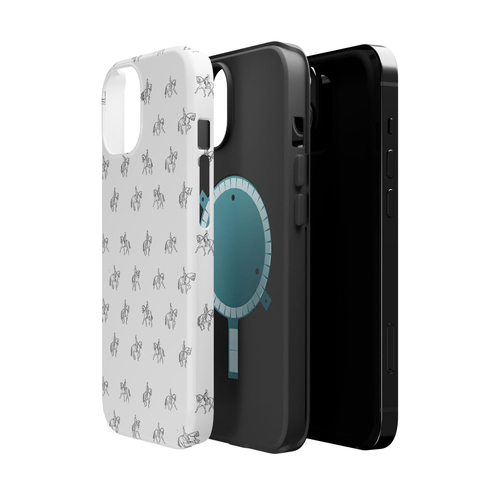 Tiny Horse Pattern Phone Case | Magnetic Impact-Resistant Case