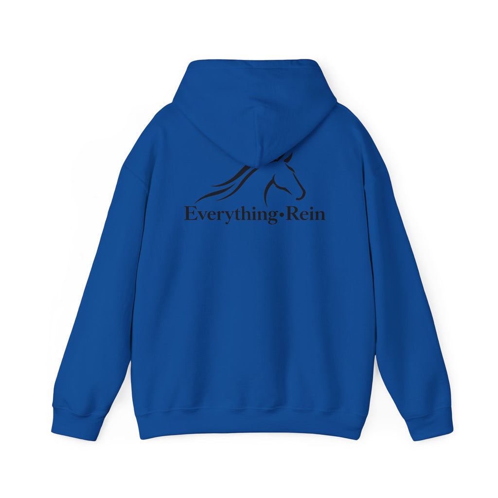 Minimal Horse Head Everything Rein Hoodie | Equestrian Sweatshirt