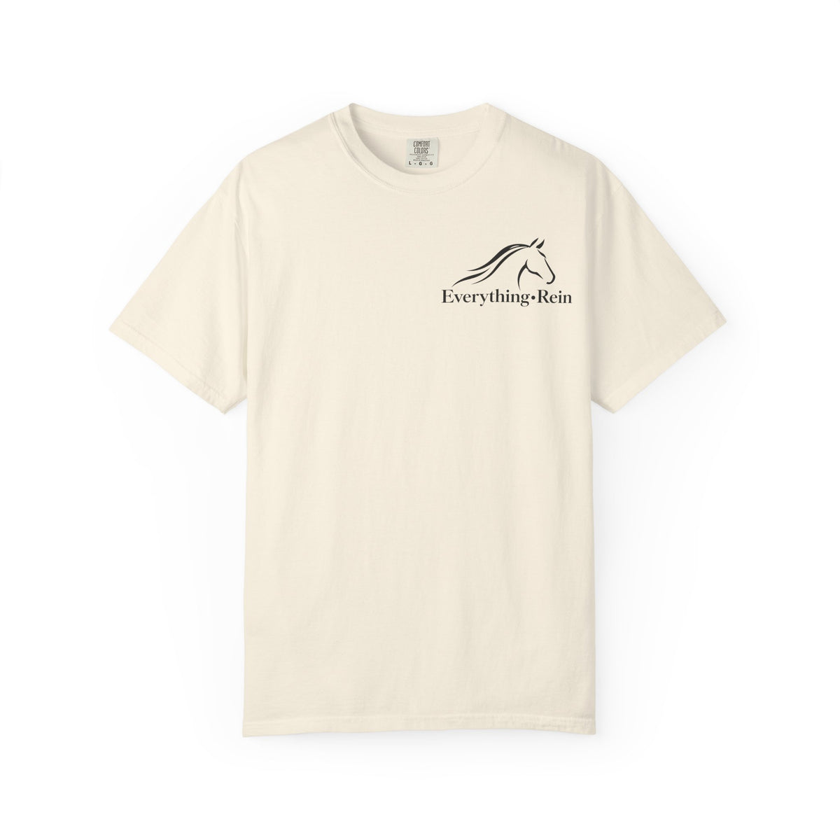 Minimal Horse Head Everything Rein T-shirt | Equestrian Tee