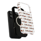 Autumn Woodland Pattern Phone Case | Magnetic Impact-Resistant Case