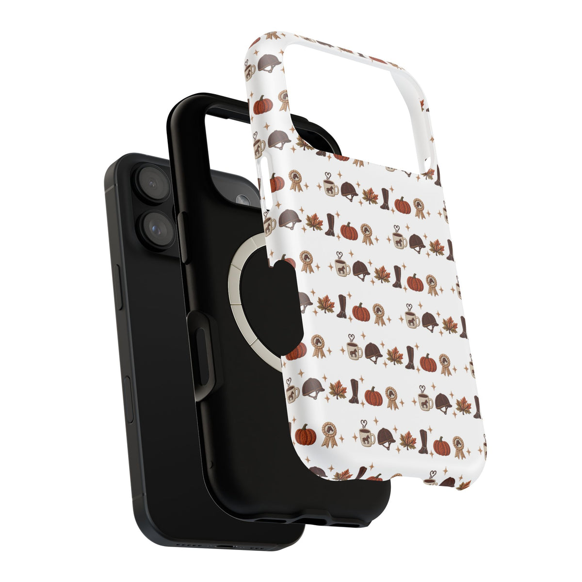 Autumn Woodland Pattern Phone Case | Magnetic Impact-Resistant Case