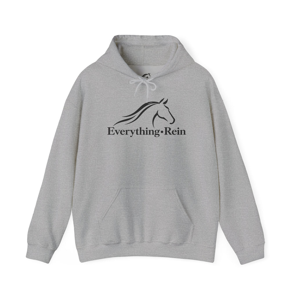 Minimal Horse Head Everything Rein Hoodie | Equestrian Sweatshirt