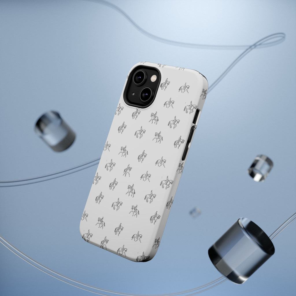 Tiny Horse Pattern Phone Case | Magnetic Impact-Resistant Case