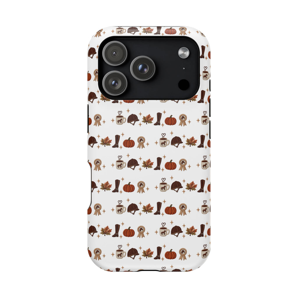 Autumn Woodland Pattern Phone Case | Magnetic Impact-Resistant Case