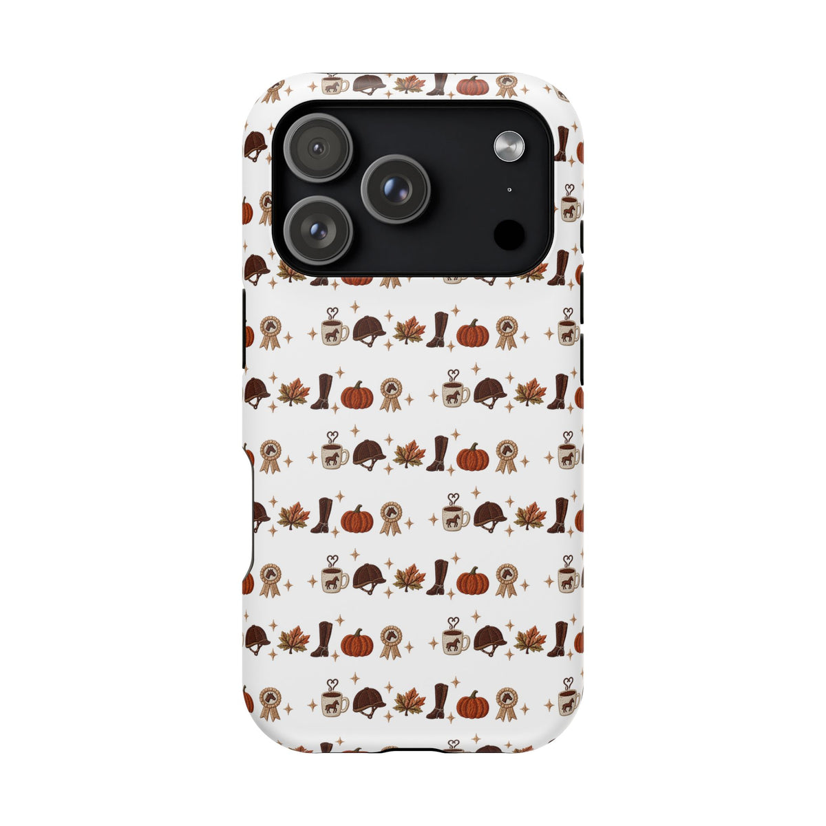 Autumn Woodland Pattern Phone Case | Magnetic Impact-Resistant Case