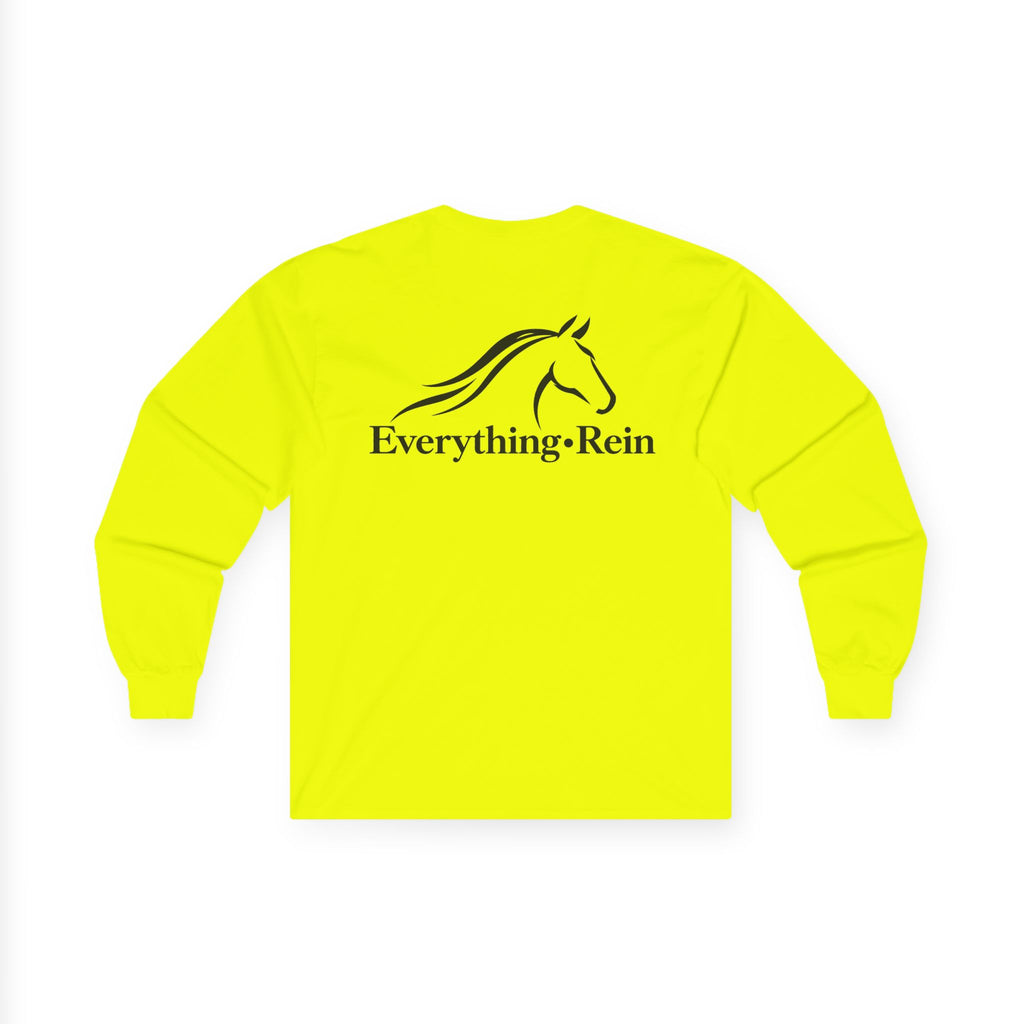 Horse Head logo Everything Rein Long Sleeve Tee | Equestrian Shirt