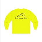 Horse Head logo Everything Rein Long Sleeve Tee | Equestrian Shirt