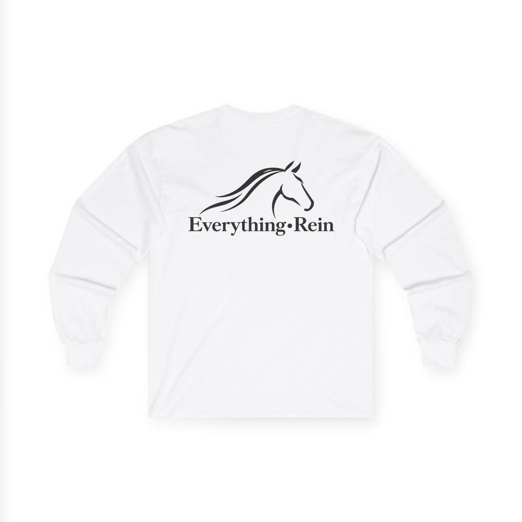 Horse Head logo Everything Rein Long Sleeve Tee | Equestrian Shirt